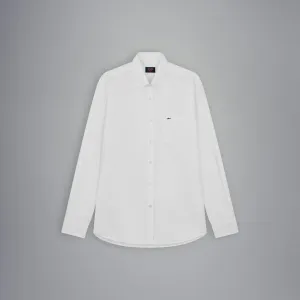PAUL & SHARK Cotton Oxford Shirt WHITE
