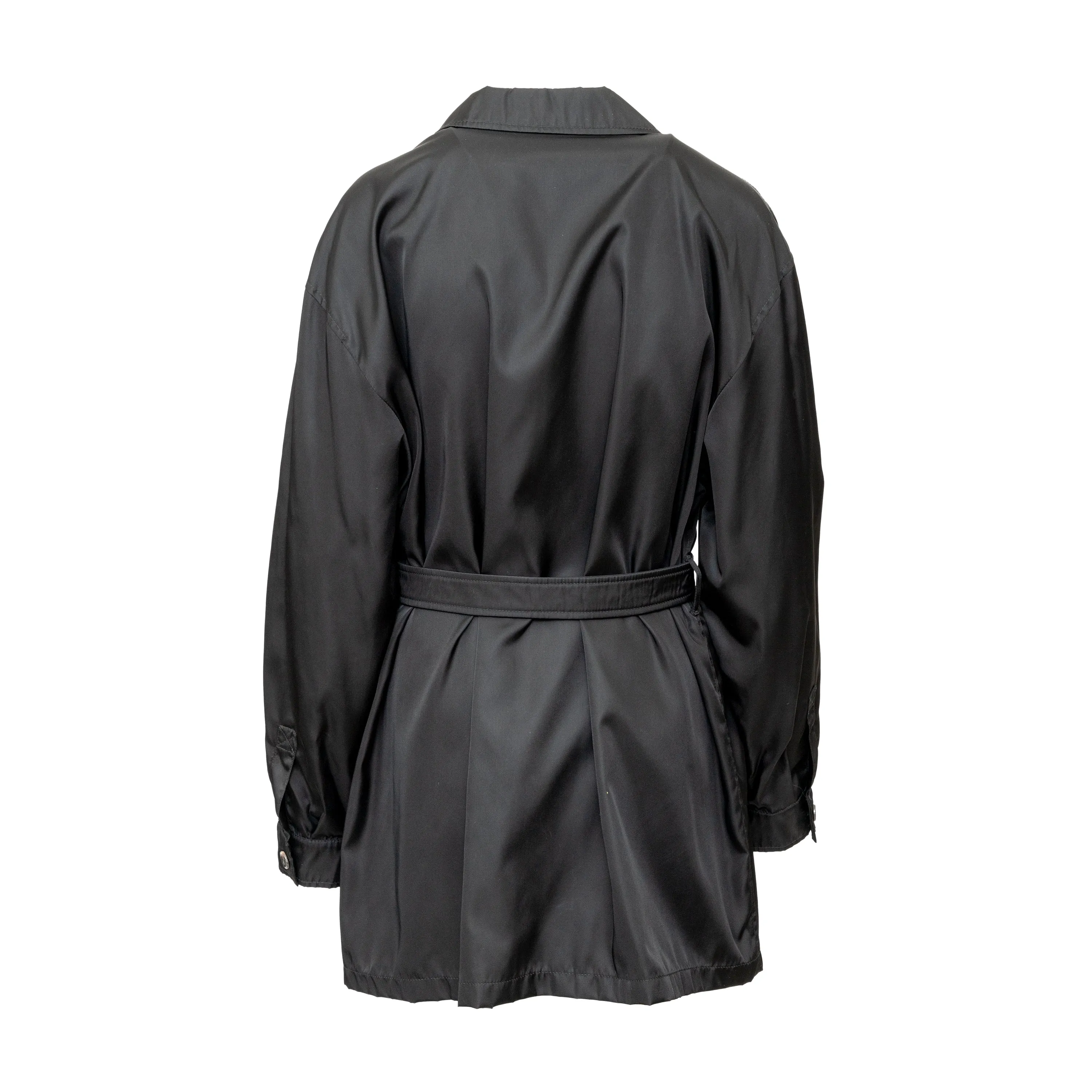 Prada Nylon Trench Coat - '10s