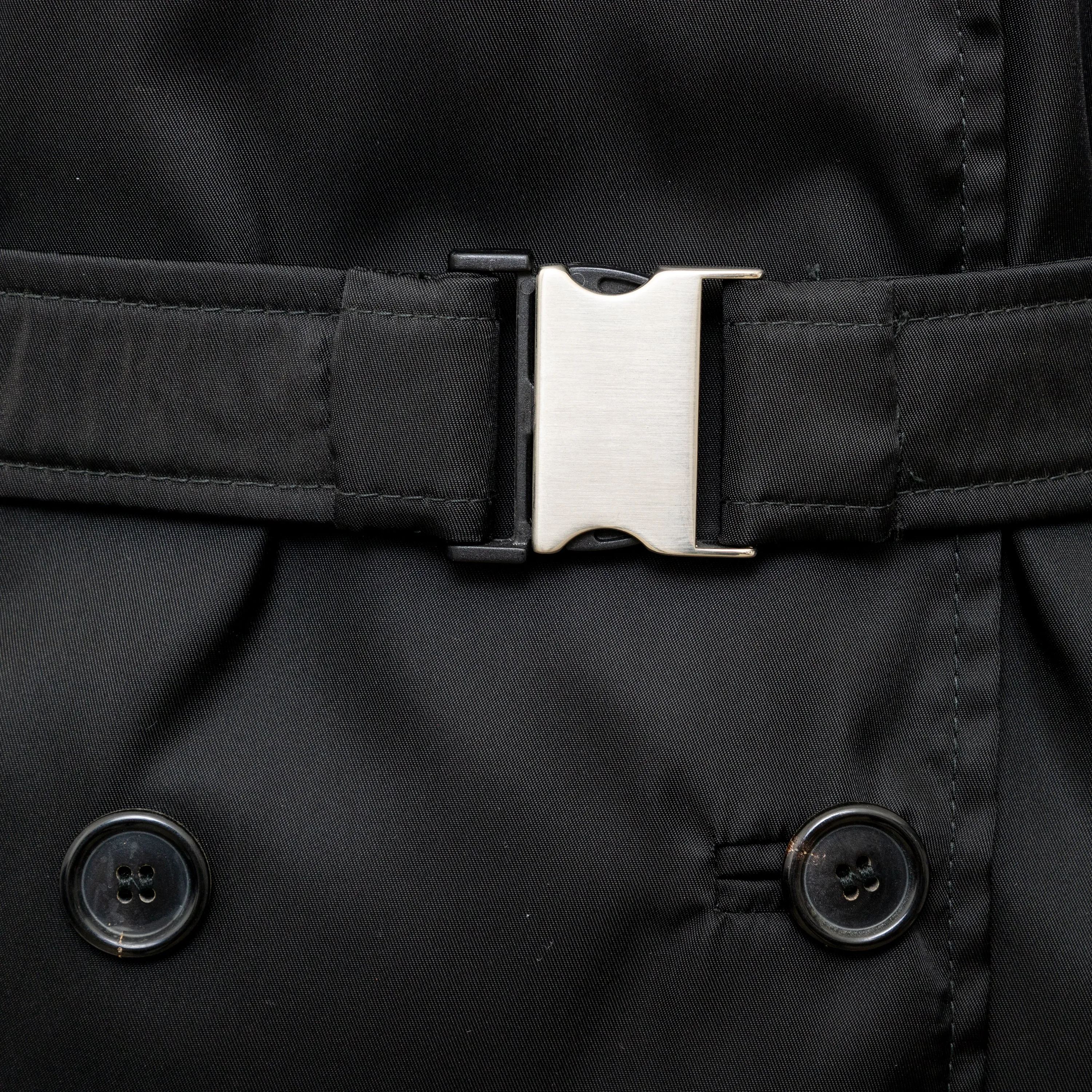 Prada Nylon Trench Coat - '10s