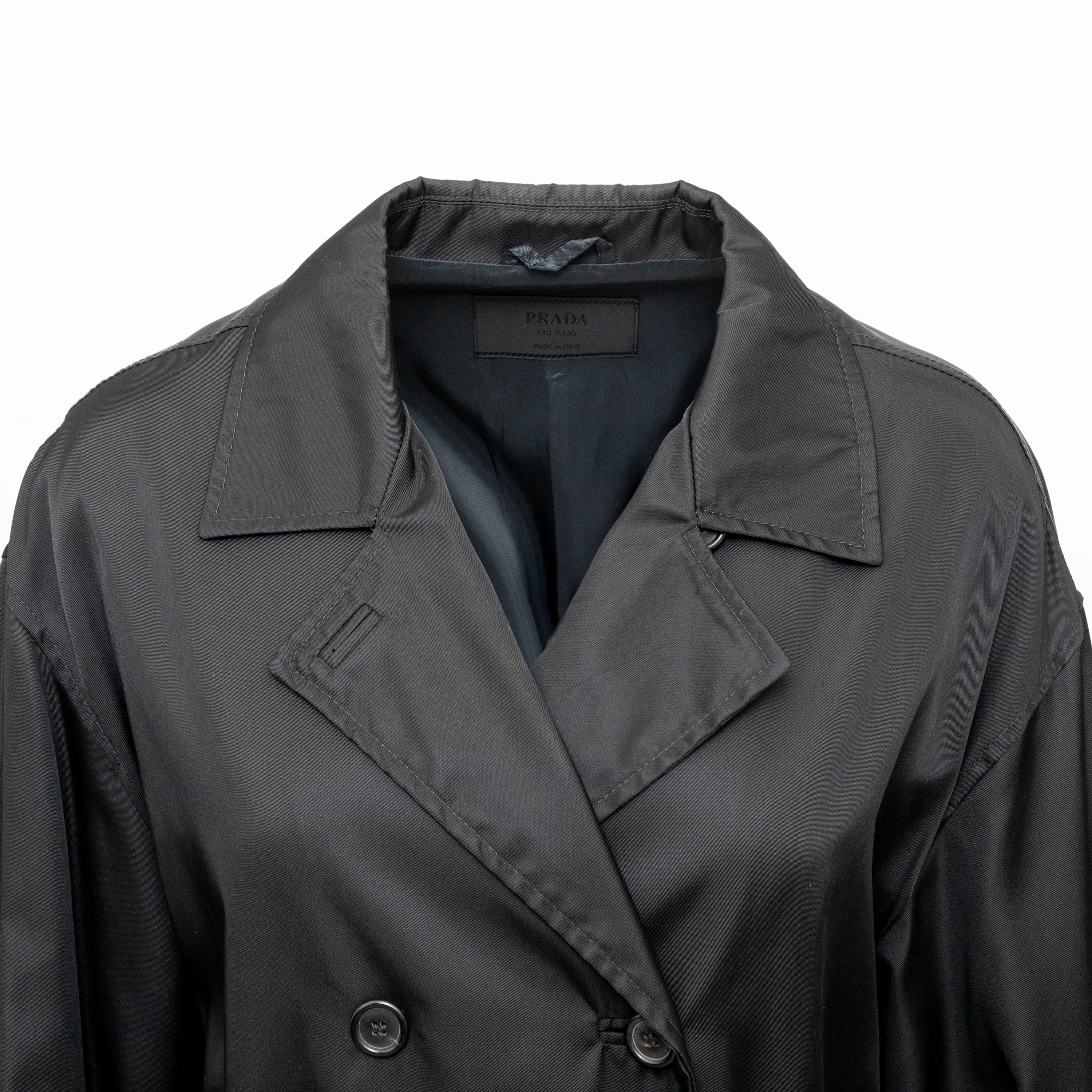 Prada Nylon Trench Coat - '10s
