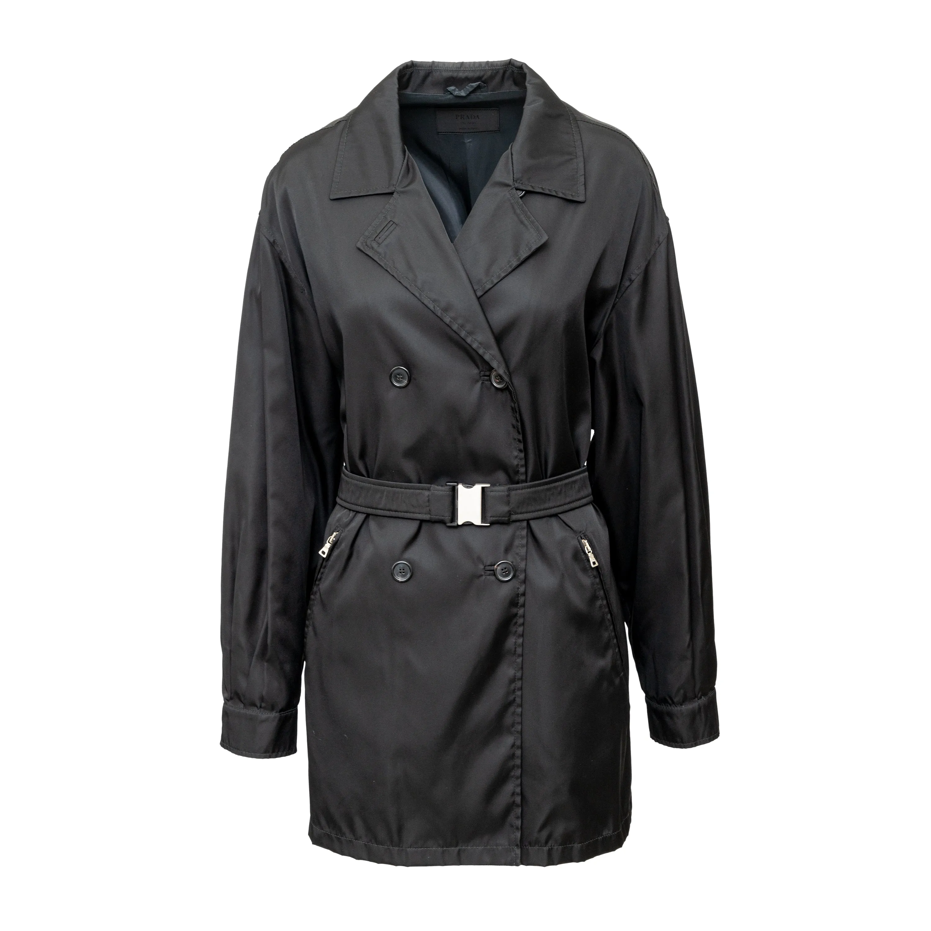 Prada Nylon Trench Coat - '10s