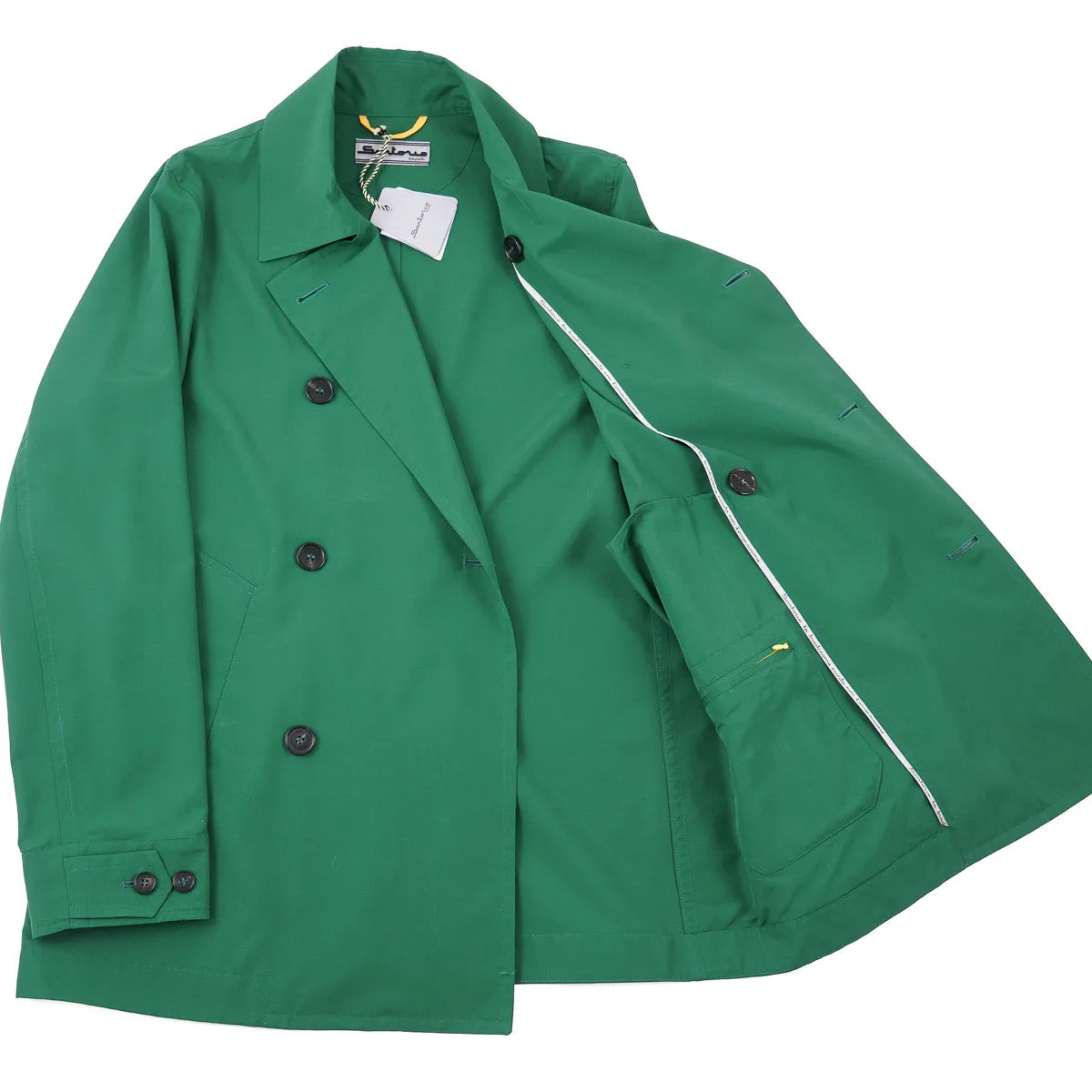 Sartorio Technical Wool-Nylon Peacoat