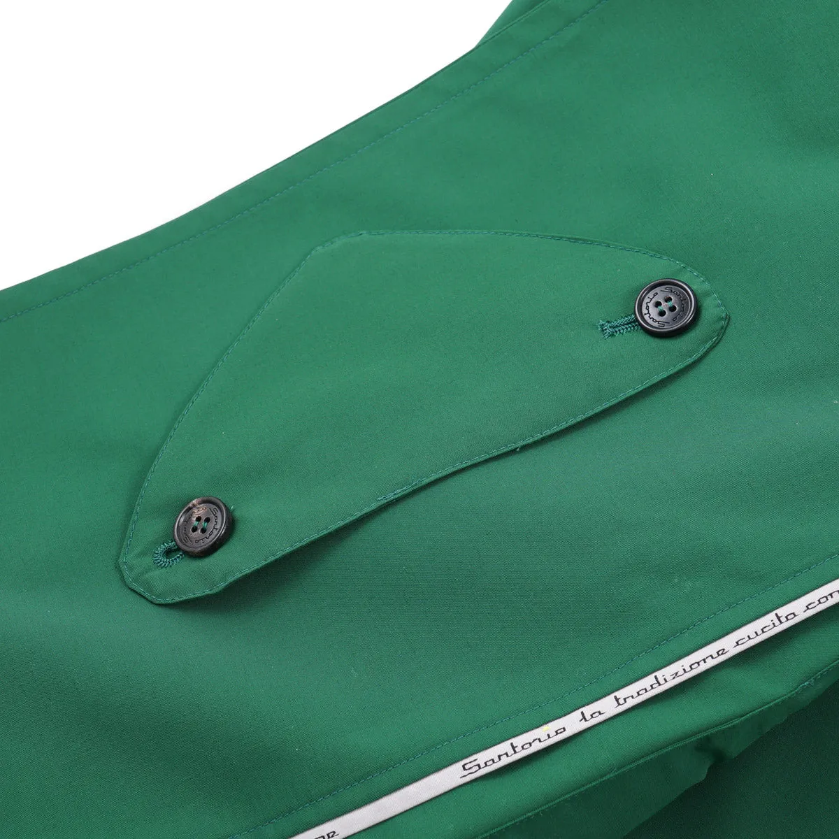 Sartorio Technical Wool-Nylon Peacoat