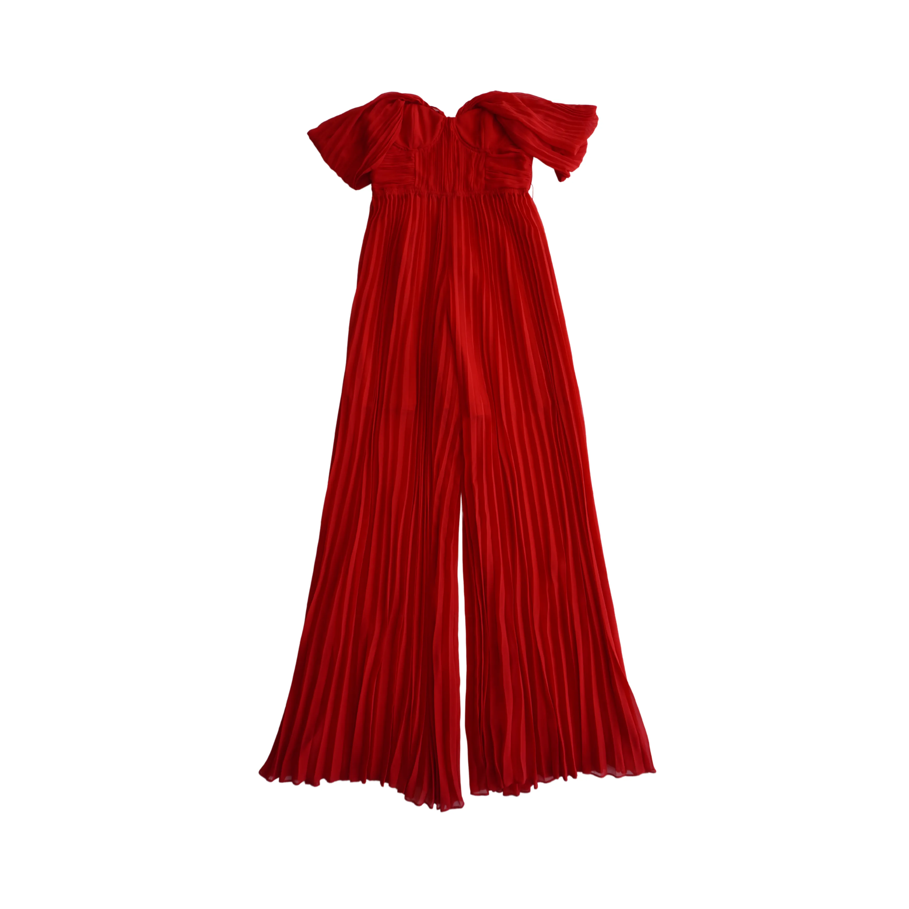 Self Portrait Pleated Jumpsuit - Women's 2