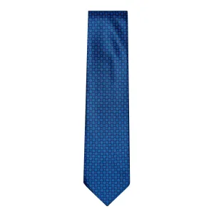 STEFANO RICCI Silk Tie NAVY/BLUE