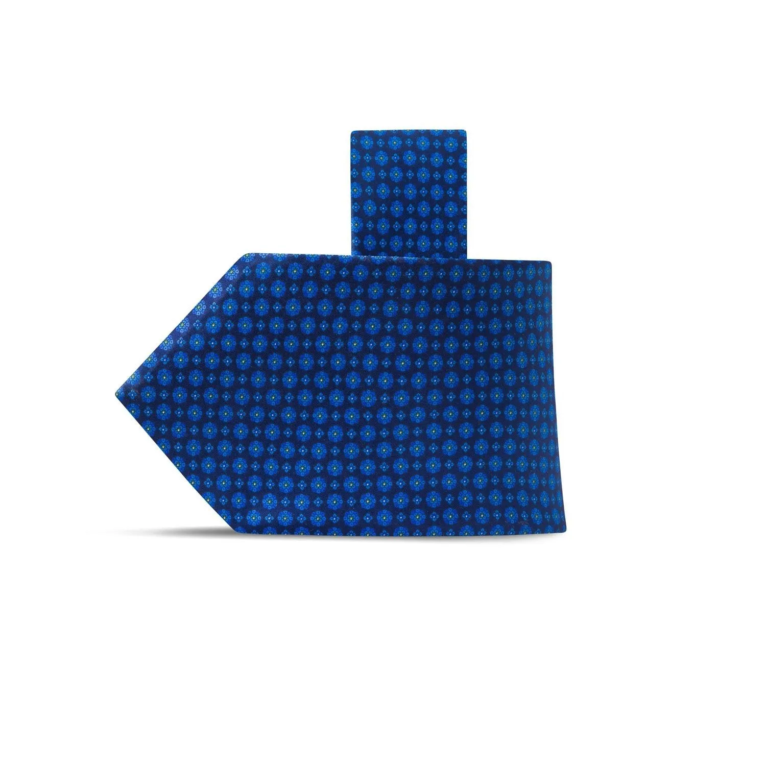 STEFANO RICCI Silk Tie NAVY/BLUE
