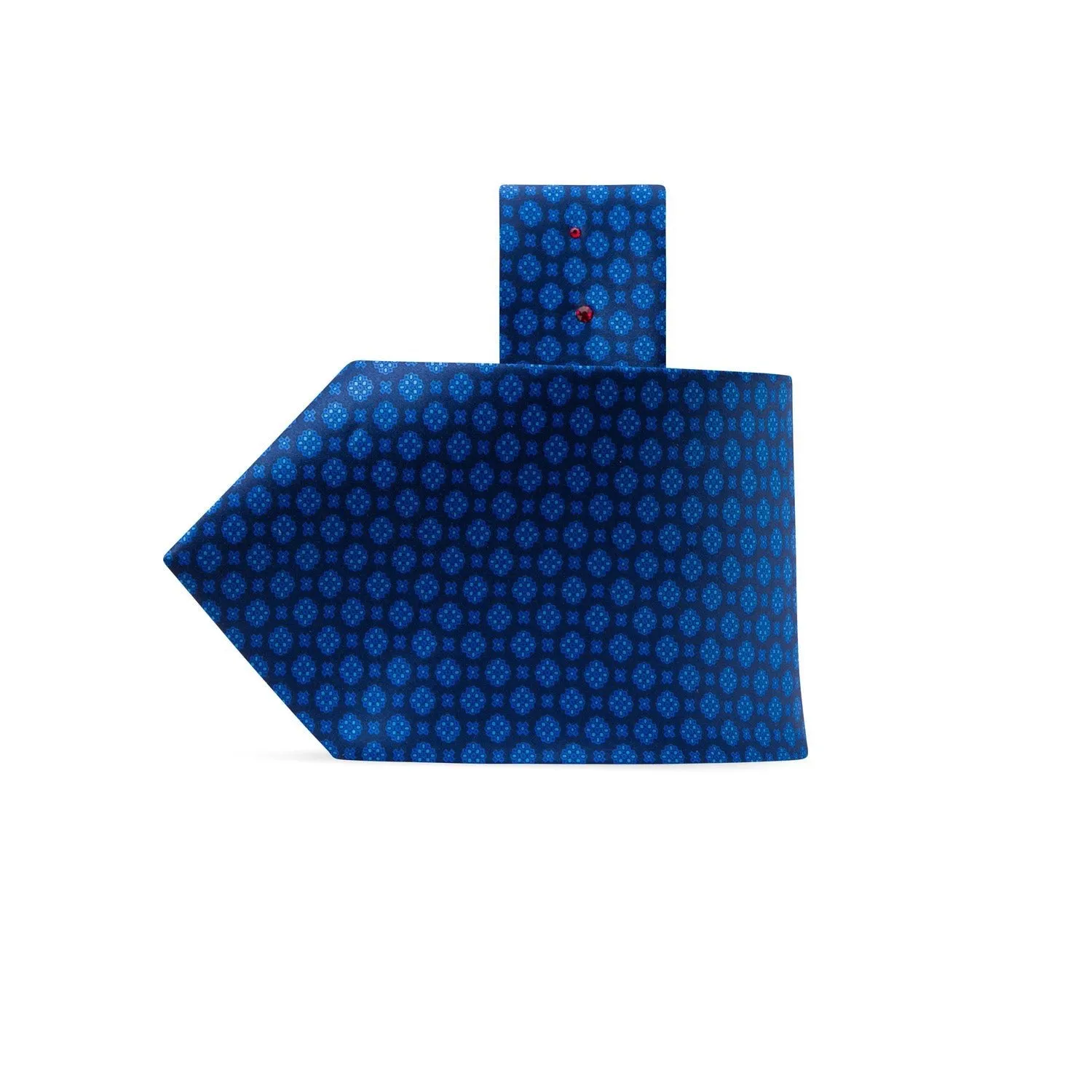 STEFANO RICCI Silk Tie NAVY/BLUE