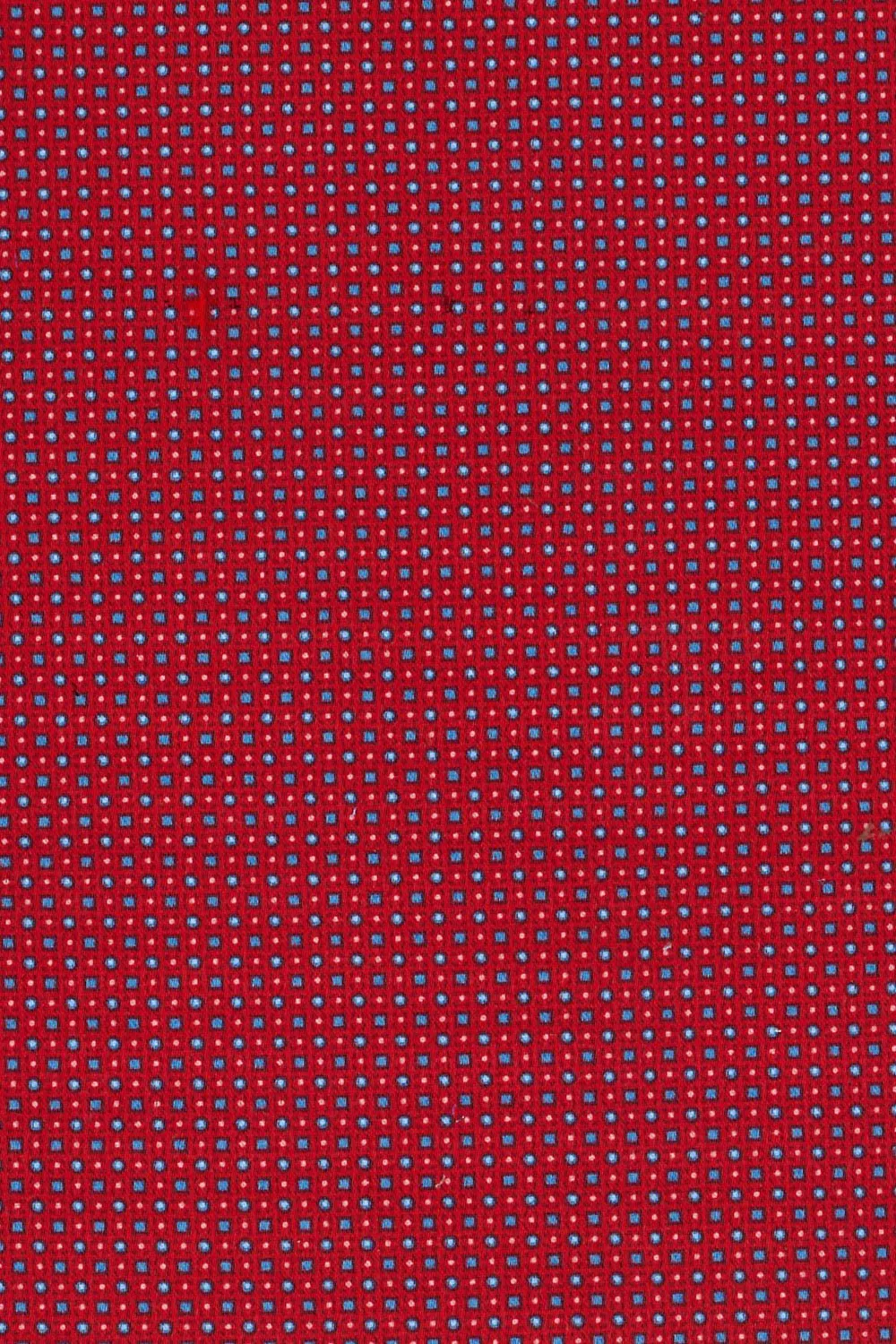 STEFANO RICCI Silk Tie RED