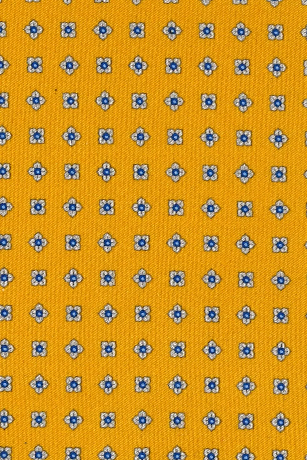 STEFANO RICCI Silk Tie YELLOW