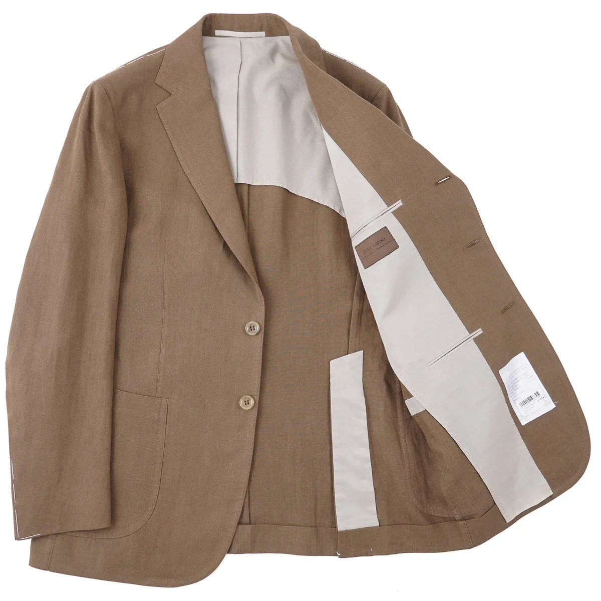 Stile Latino Tailored-Fit Linen Suit