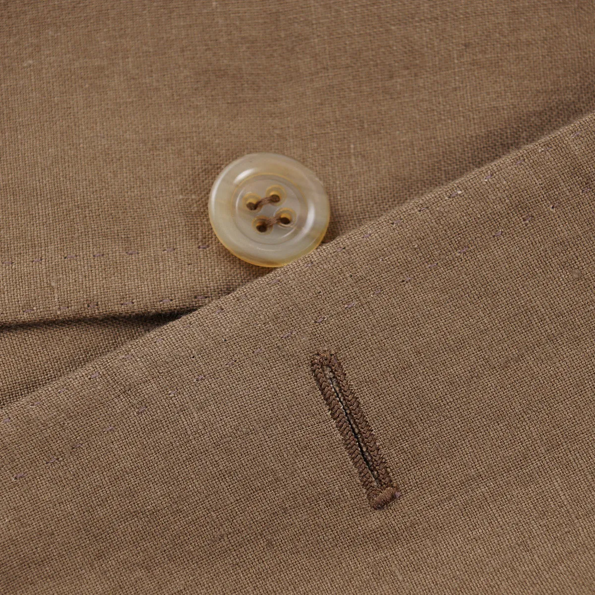 Stile Latino Tailored-Fit Linen Suit