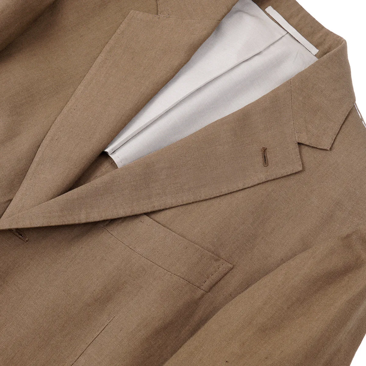 Stile Latino Tailored-Fit Linen Suit