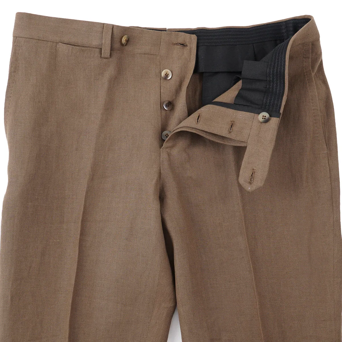 Stile Latino Tailored-Fit Linen Suit