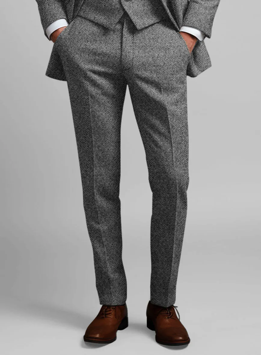 Sussex Weave Gray Tweed Suit