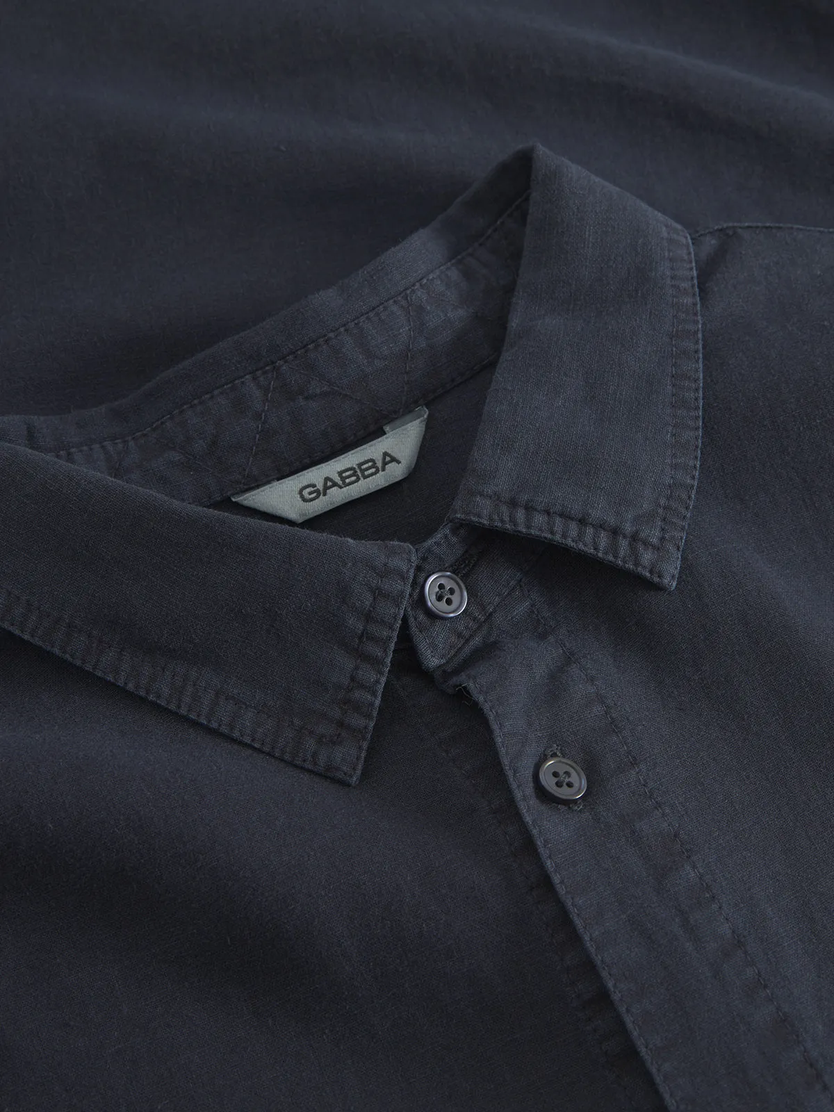 Sven Reg Lino long sleeves - Night Sky