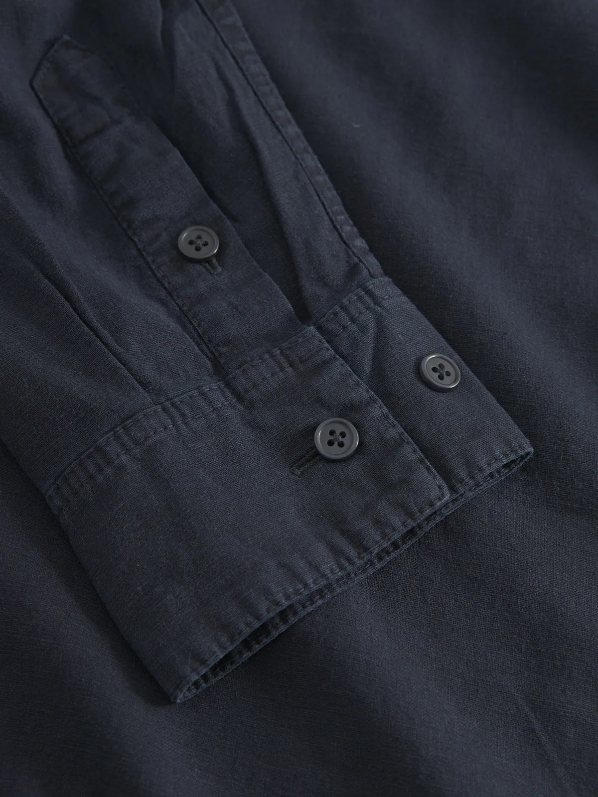 Sven Reg Lino long sleeves - Night Sky