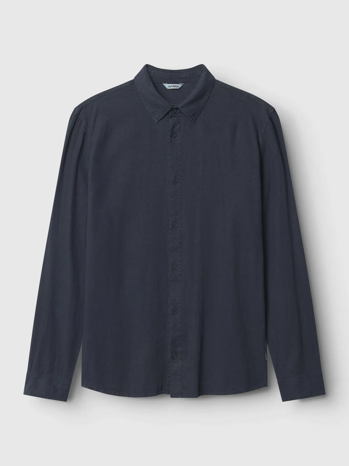 Sven Reg Lino long sleeves - Night Sky