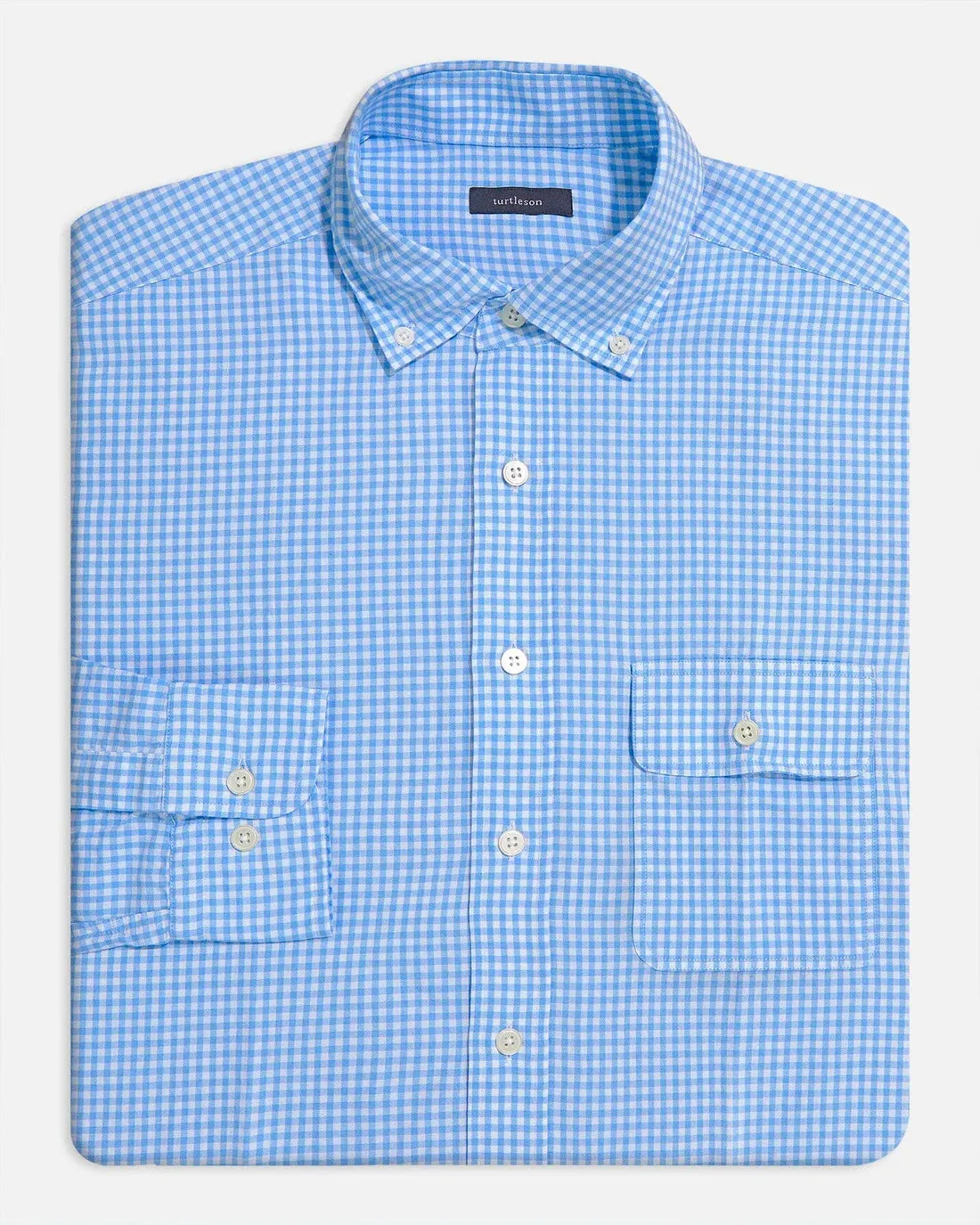 Turtleson Eric Oxford Gingham Sport Shirt