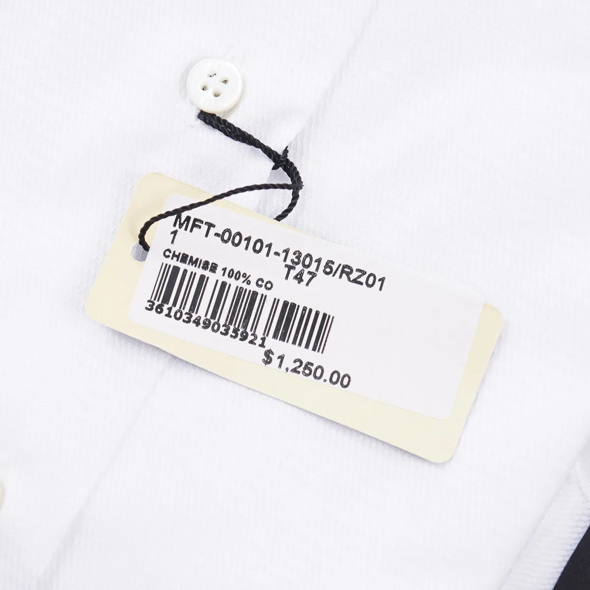 Zilli Tailored-Fit Cotton Dress Shirt