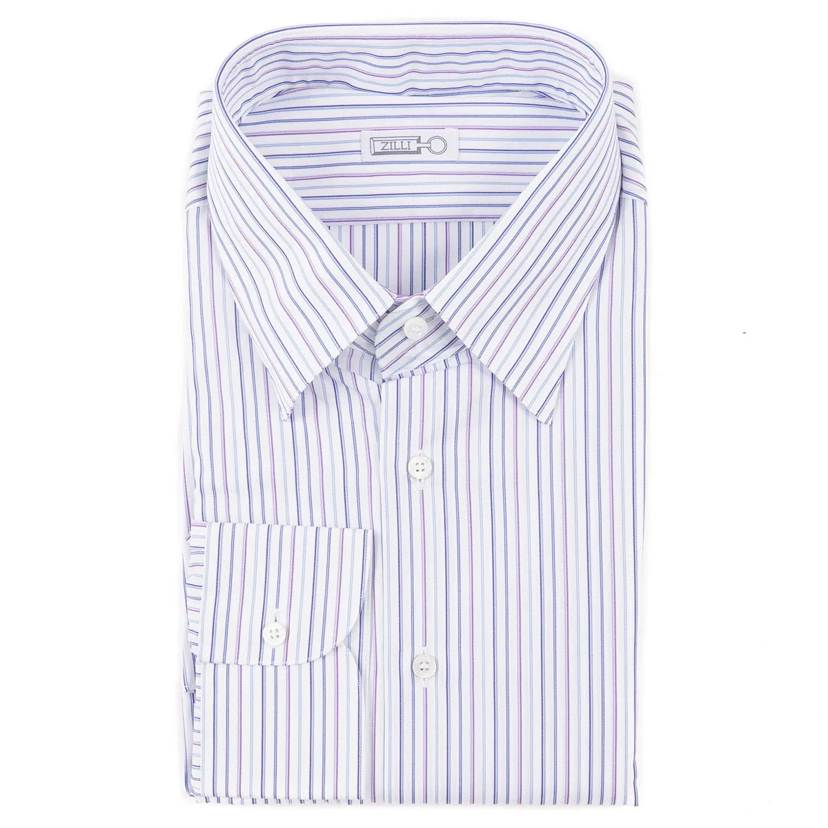 Zilli Tailored-Fit Cotton Dress Shirt