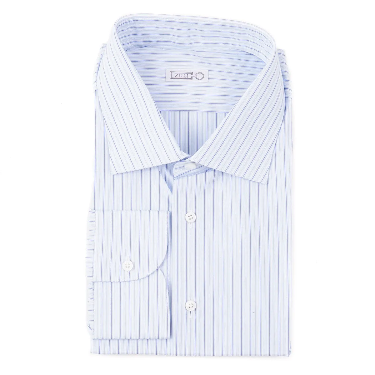 Zilli Tailored-Fit Cotton Dress Shirt