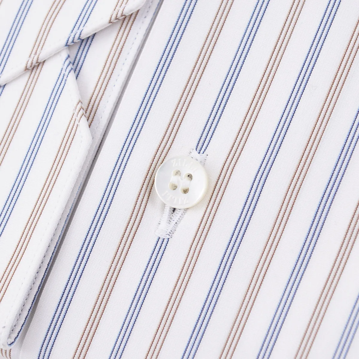 Zilli Tailored-Fit Cotton Dress Shirt
