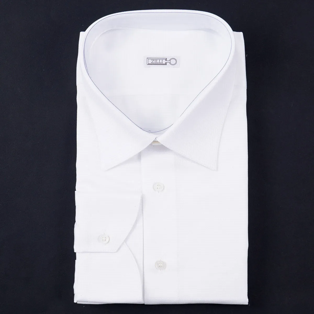 Zilli Tailored-Fit Cotton Dress Shirt