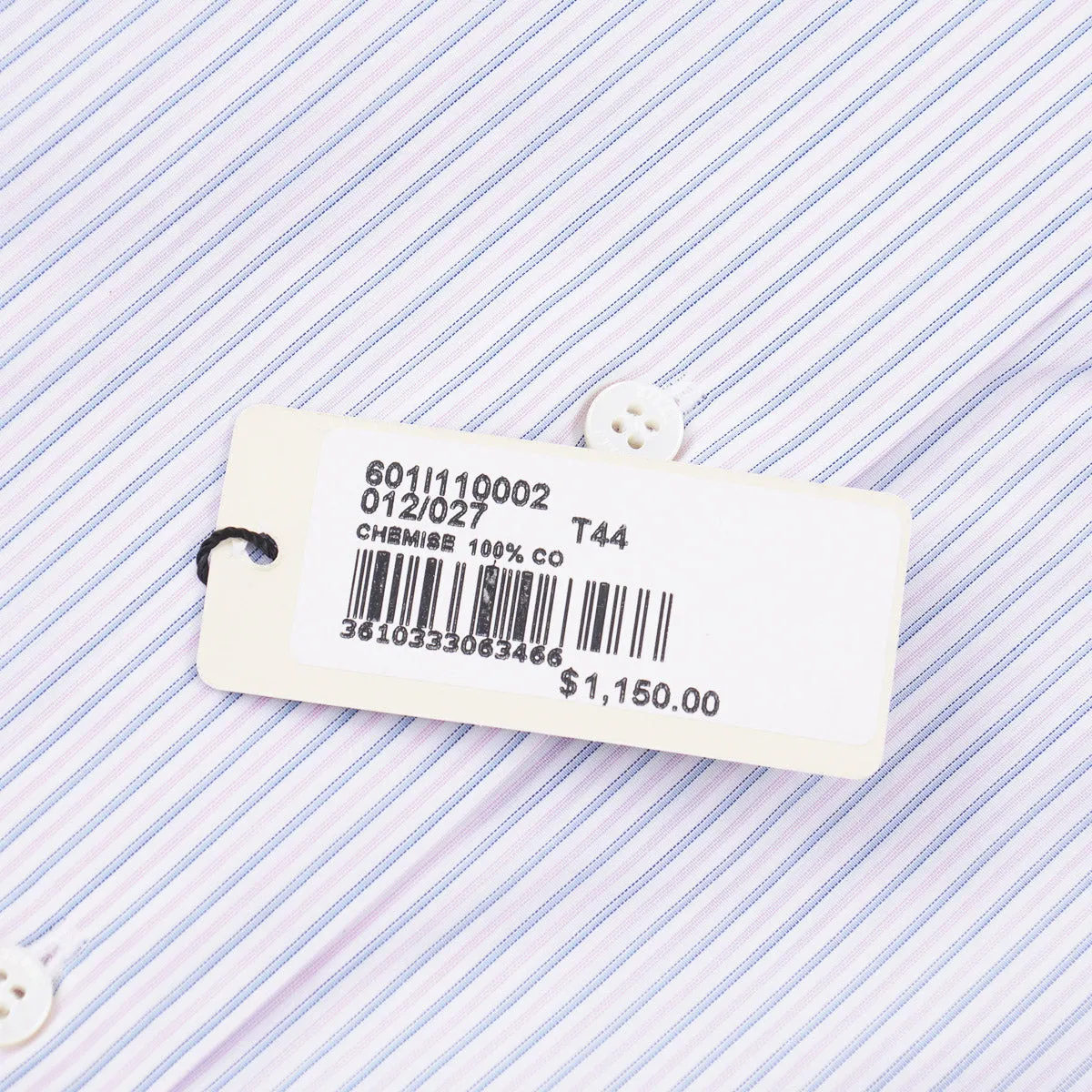 Zilli Tailored-Fit Cotton Dress Shirt