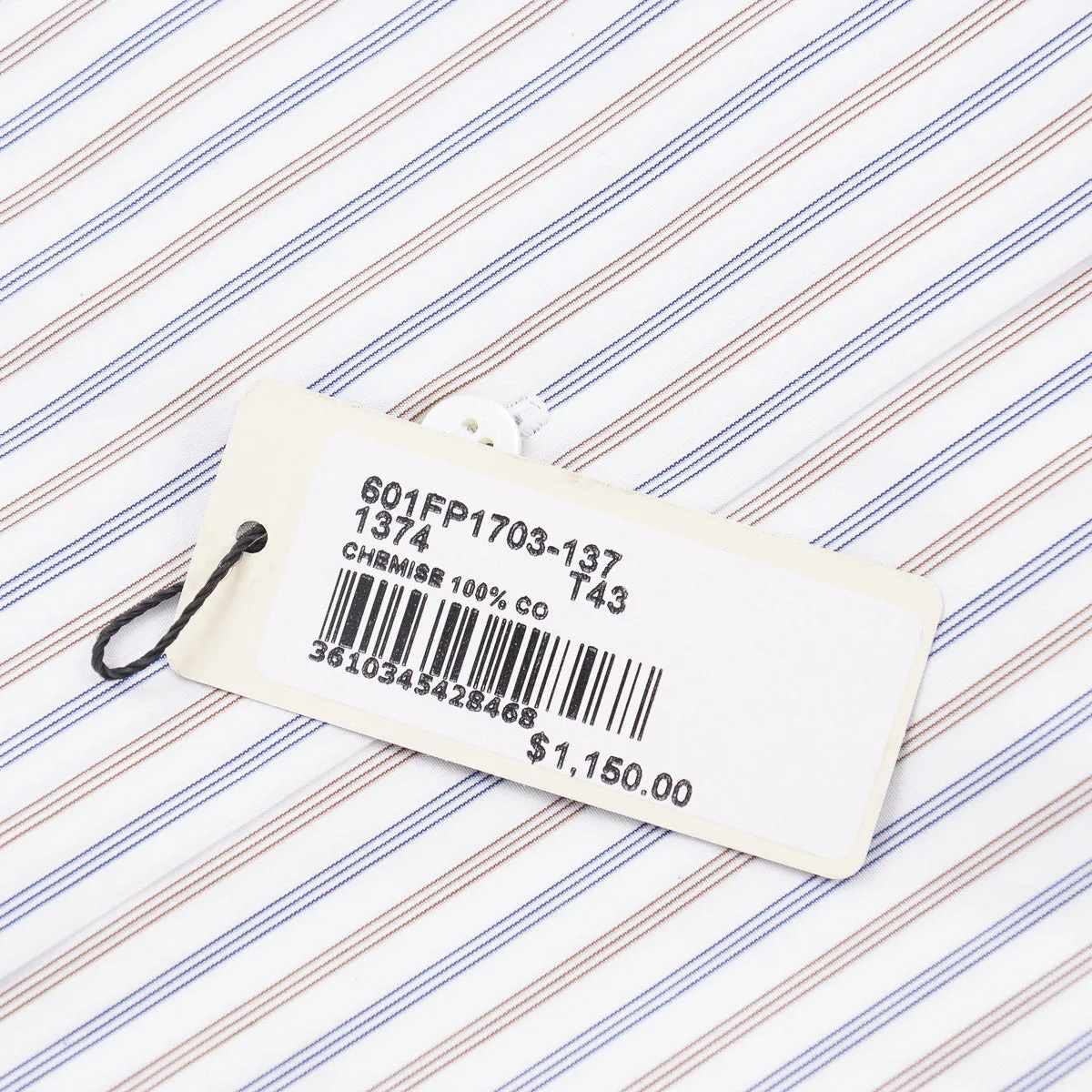 Zilli Tailored-Fit Cotton Dress Shirt